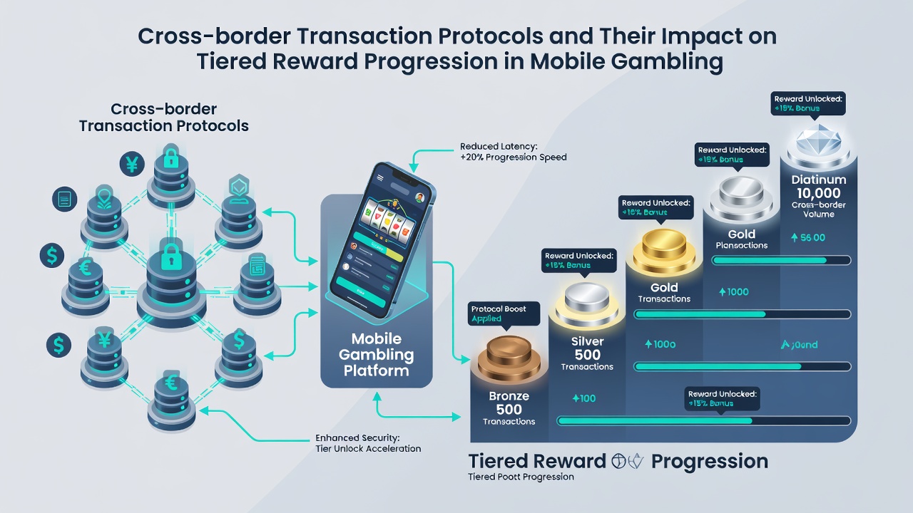 Analytics dashboard showing reward tier progression linked to international transaction confirmations