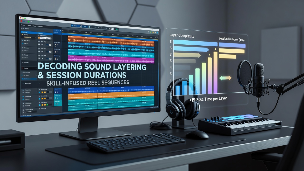 Comparison chart showing average session times before and after implementing advanced sound layering in skill-based reel apps
