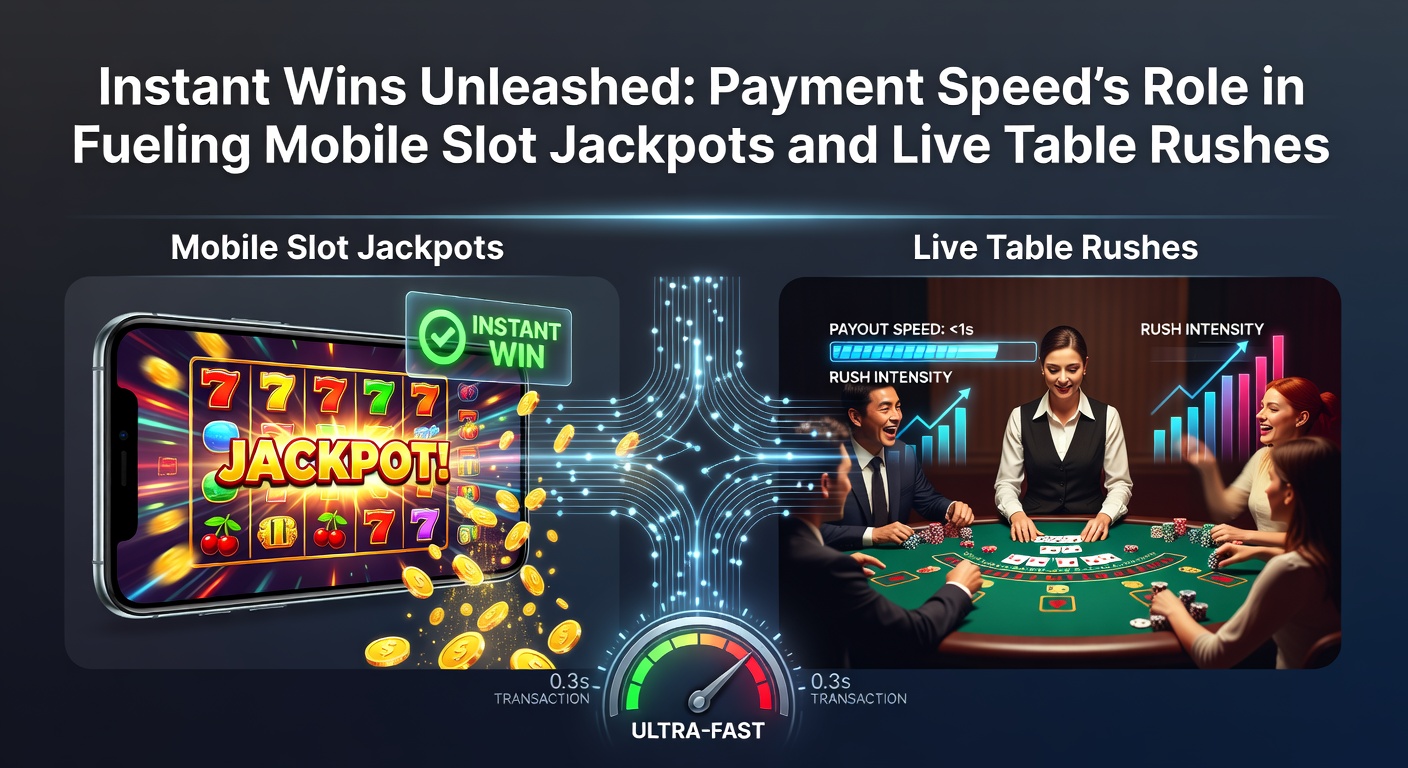 Mobile phone screen displaying a spinning slot jackpot with instant payment notification overlay, capturing the thrill of quick wins in online casinos