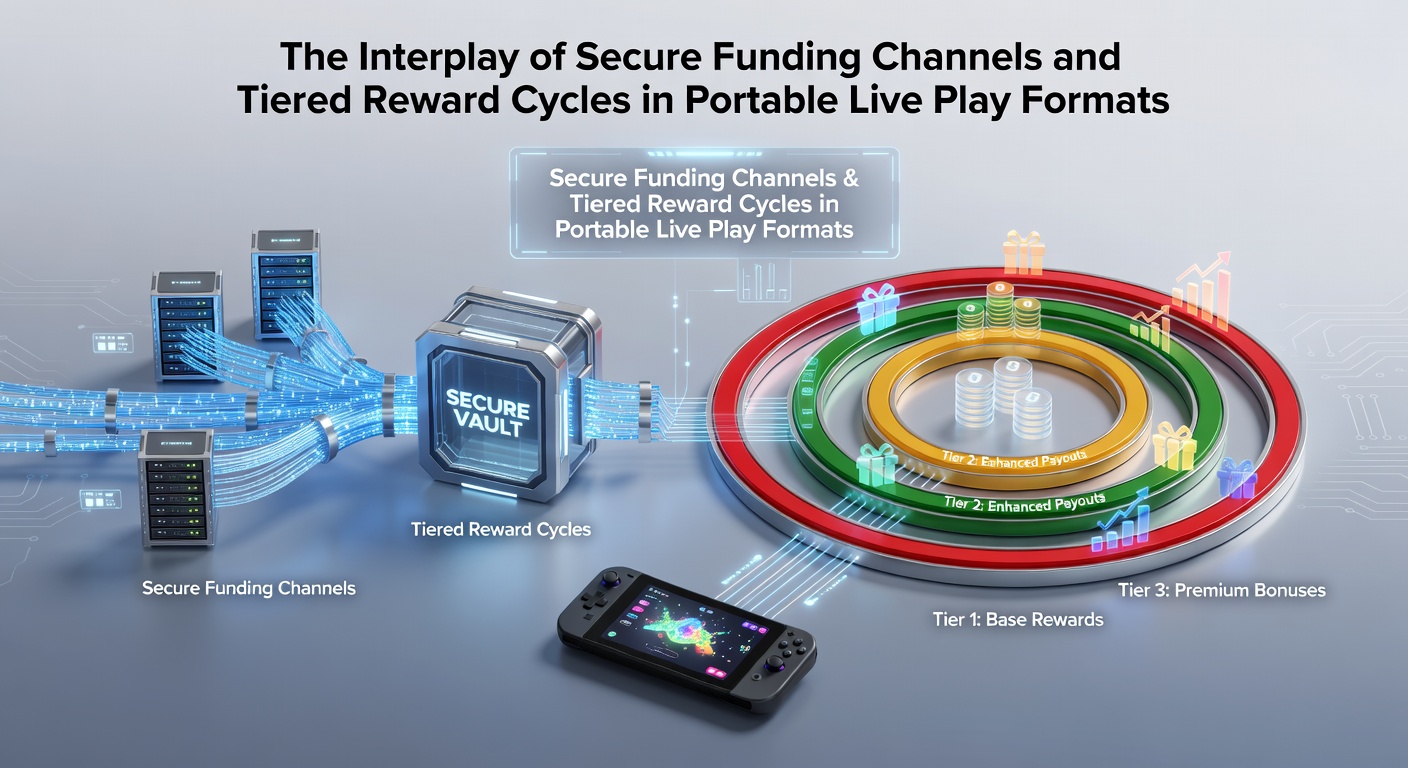 Secure mobile payment interface displaying tiered rewards in a live casino app