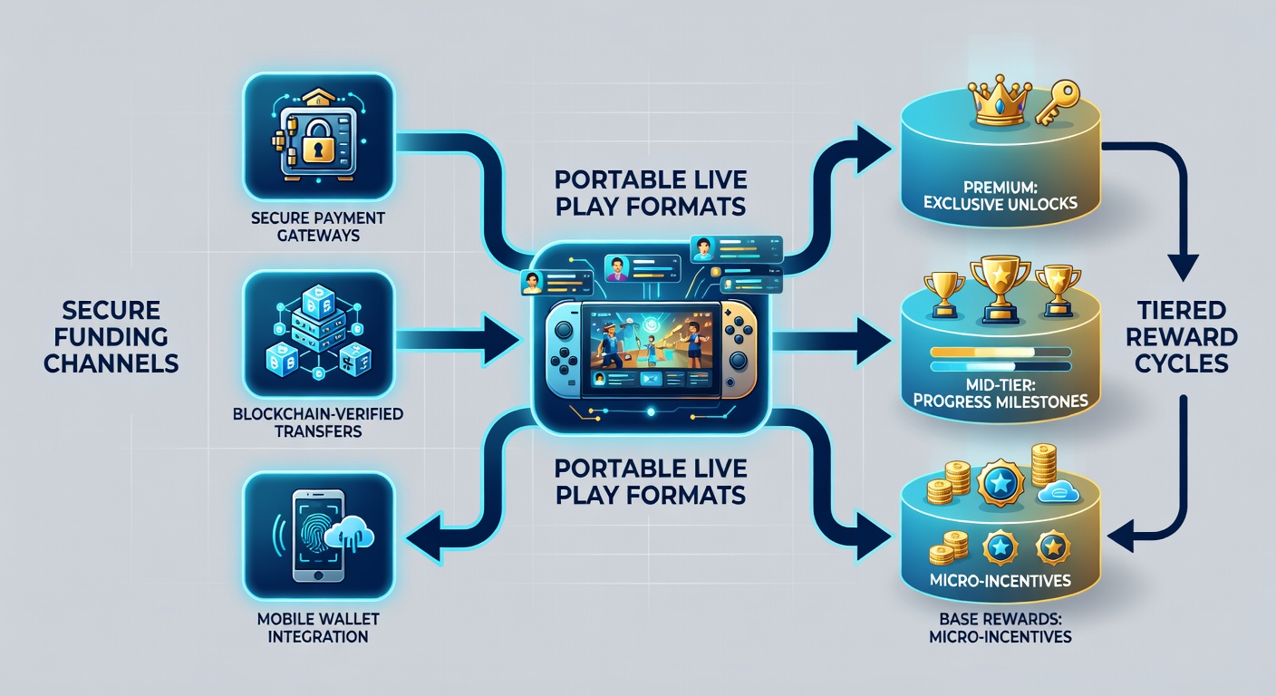 Mobile live dealer table with overlaid reward tier progress indicators