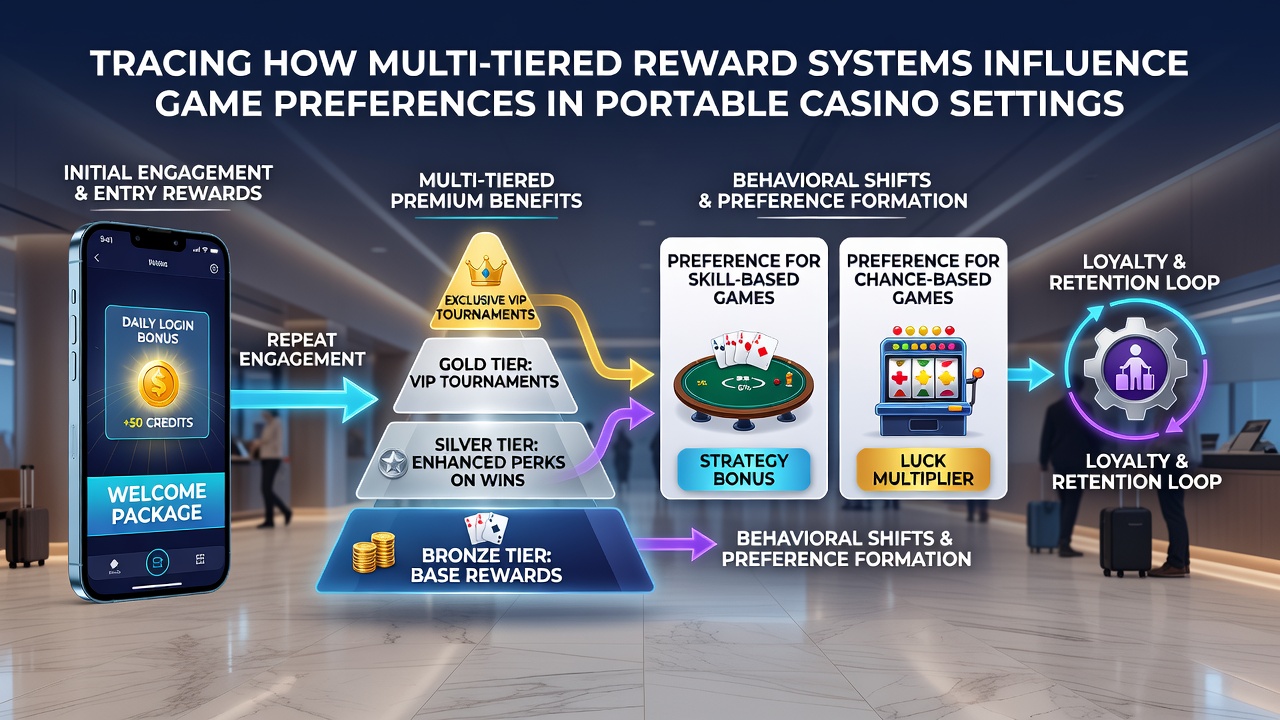 Analytics dashboard showing player tier distribution and mobile game preference trends