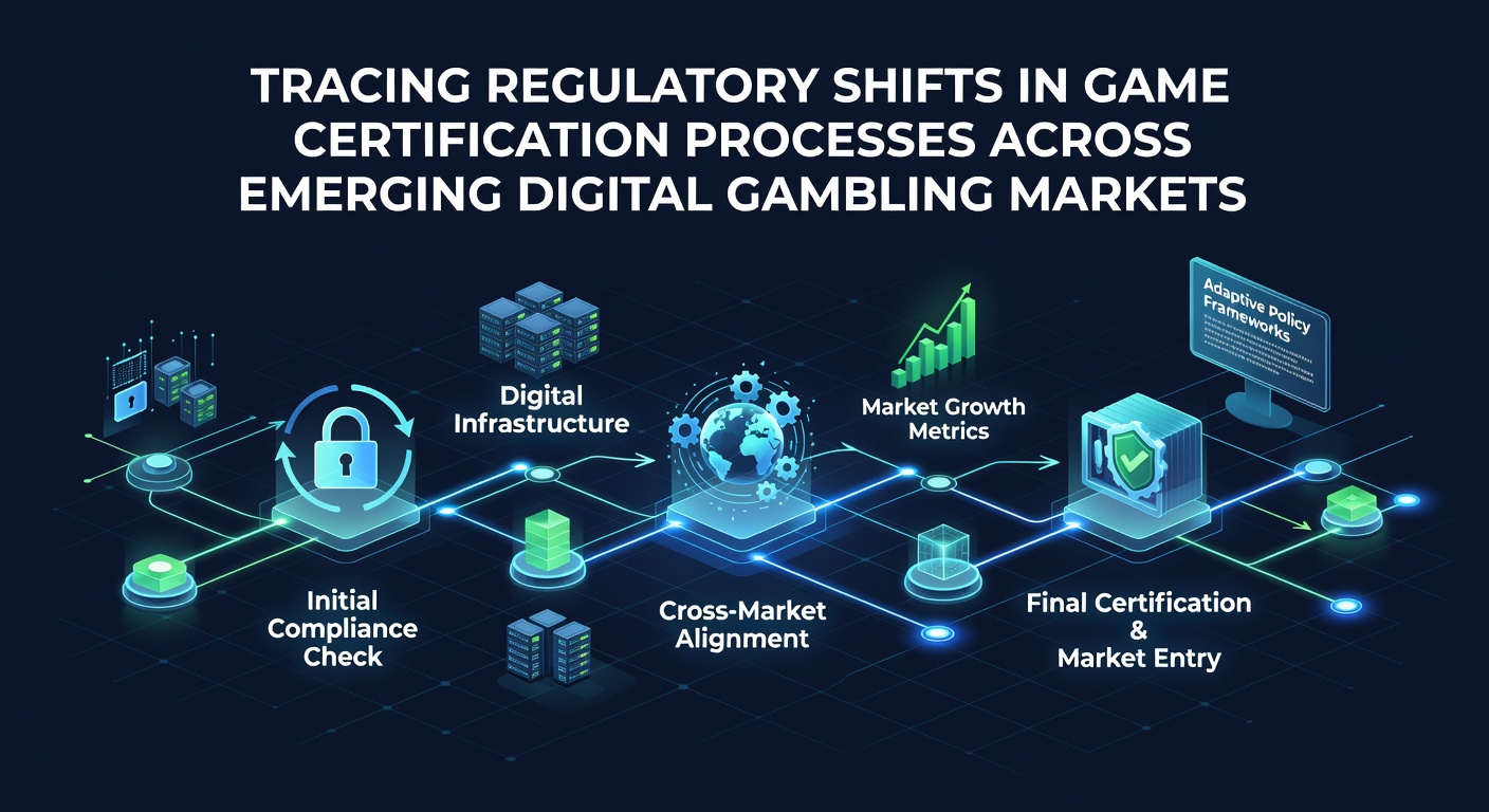 Regulatory officials reviewing digital game certification protocols in an emerging market control room